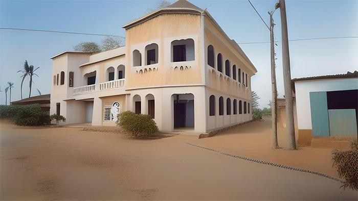Das Fondation Zinsou Museum in Cotonou in Benin 