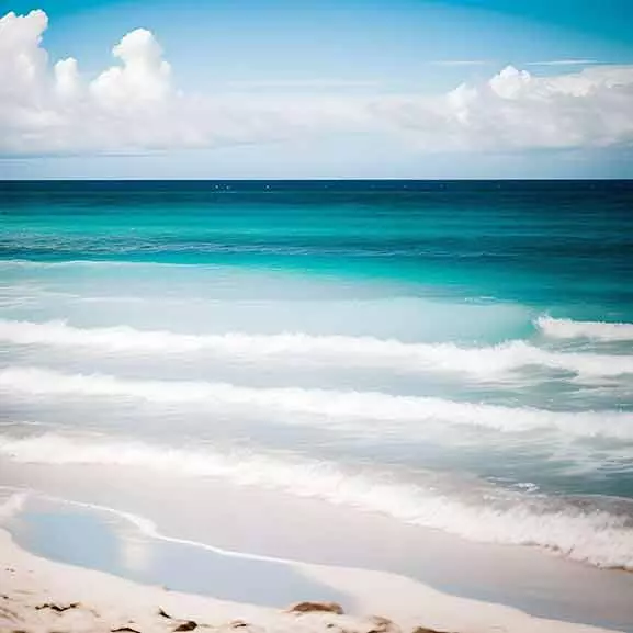 Benin Strand blaues Wasser