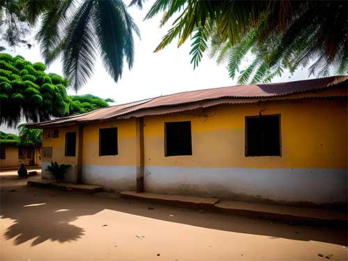 porto novo benin haus